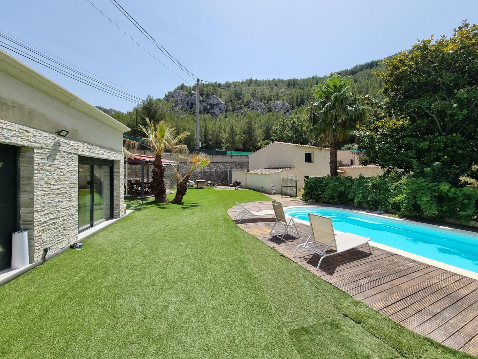Villa Neuve Avec Piscine Privee Parc Des Calanques 15Min Velodrome Marsilia Exterior foto